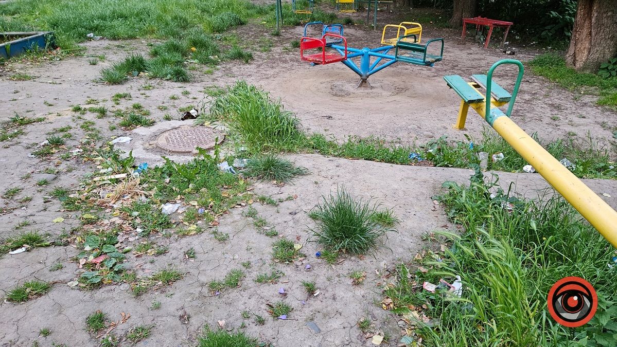 Дитячий чи сміттєвий? Найгірша ігрова зона у Коломиї 10
