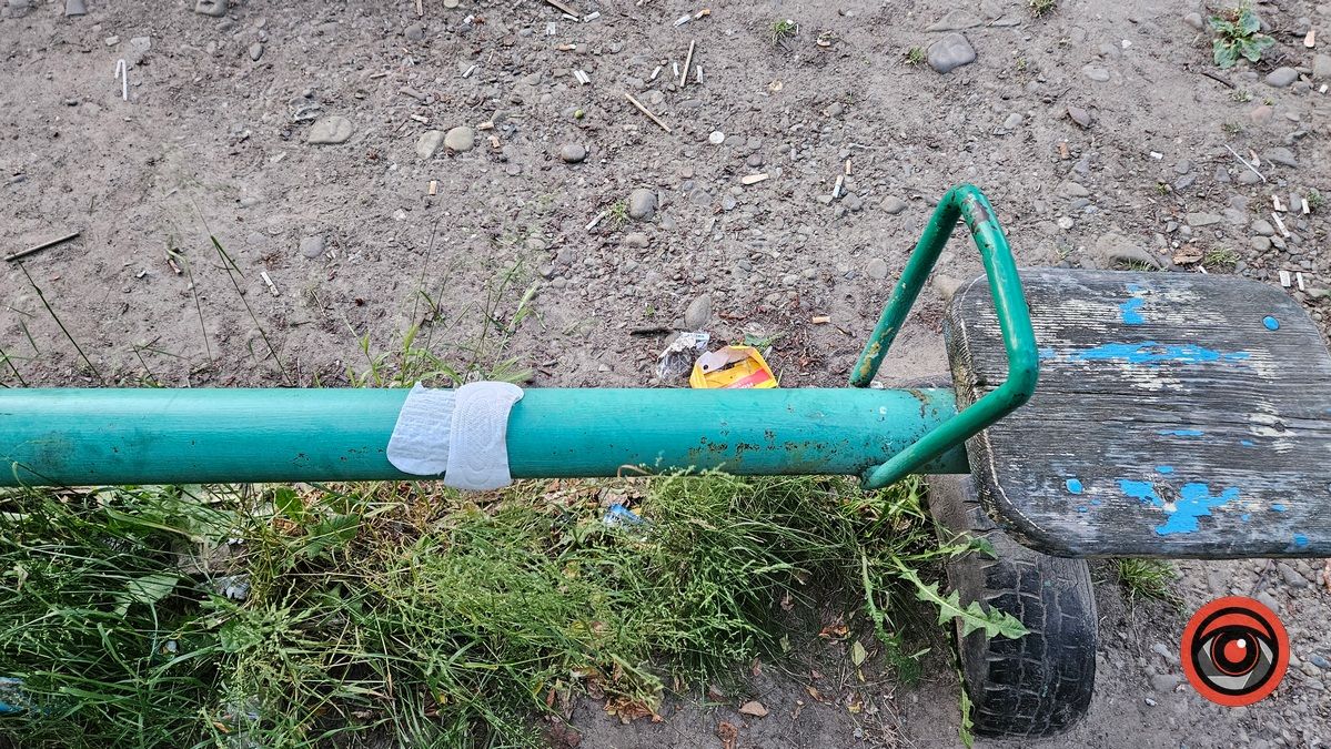 Дитячий чи сміттєвий? Найгірша ігрова зона у Коломиї 4