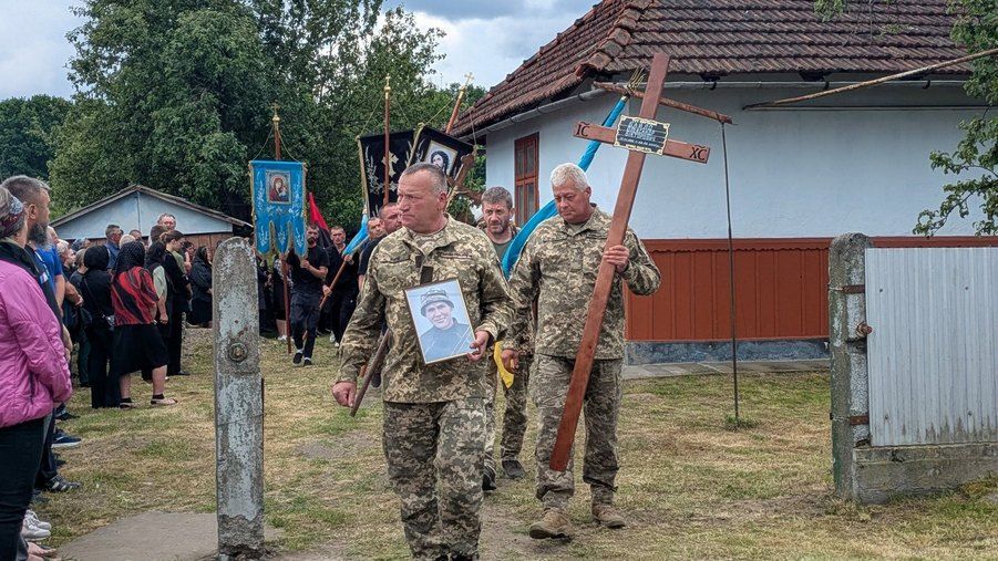 прощання з військовослужбовцем
