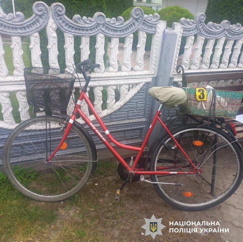 Велосипед потерпілої