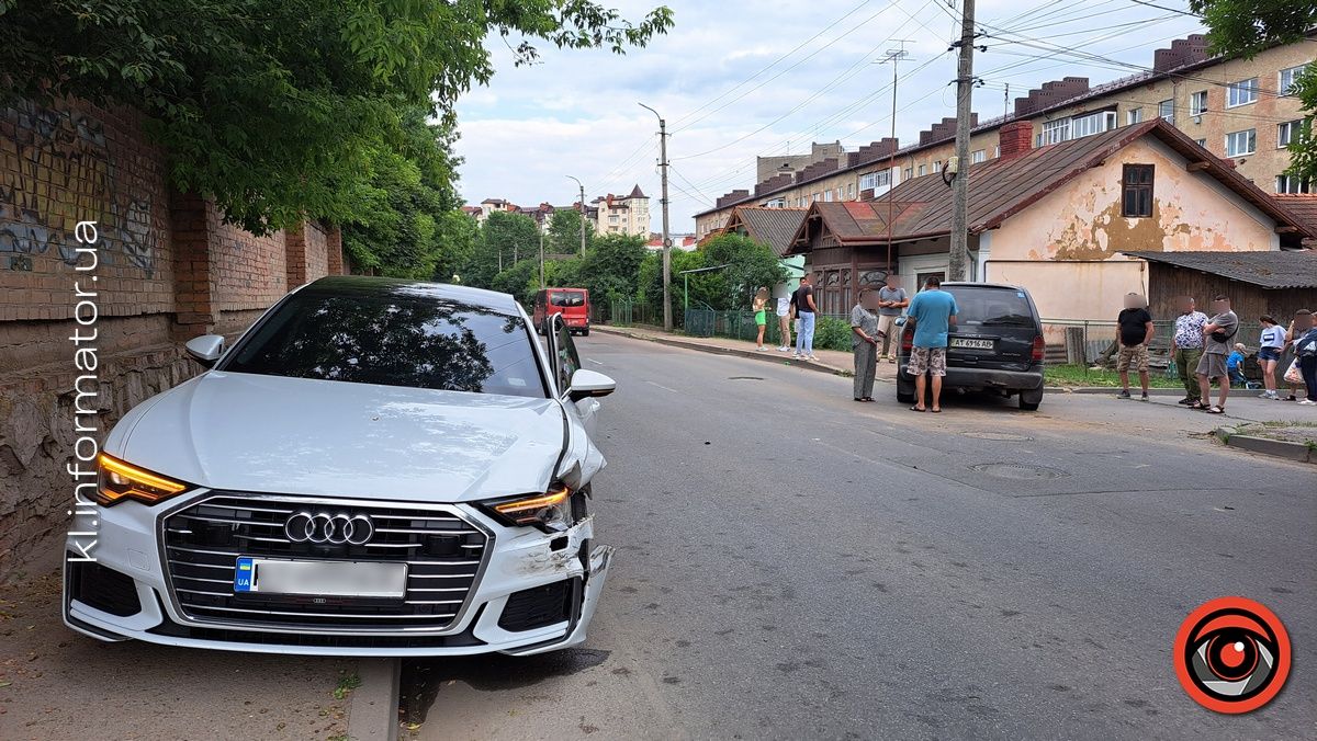 Ввечері в Коломиї трапилась ДТП на вул. Хмельницького