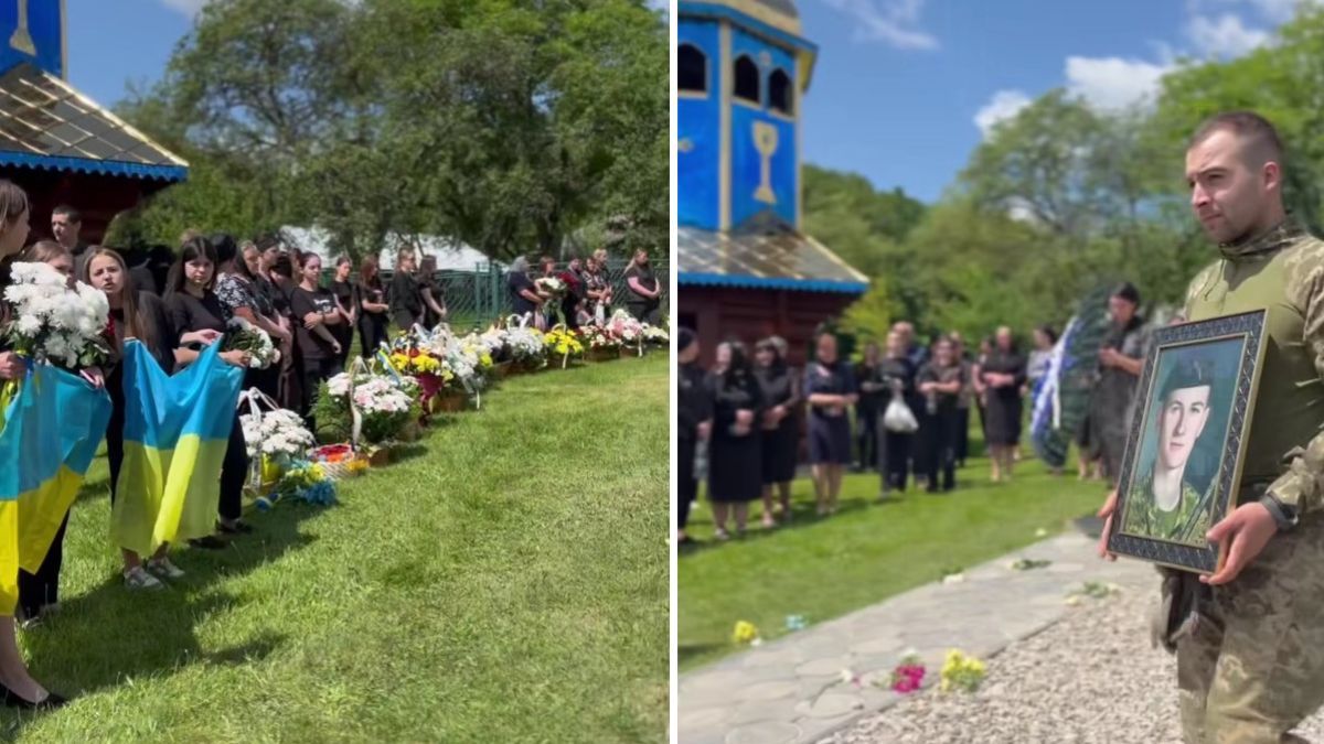 В селі Кропивище попрощалися із Героєм Олександром Лесюком