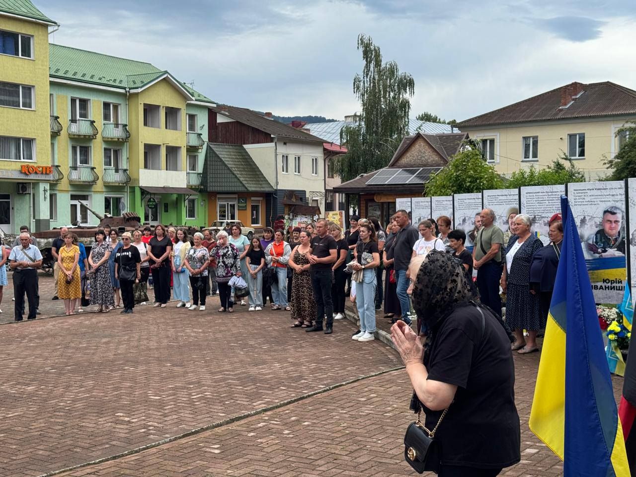 У Косові провели поминальну молебень за полеглими Героями 2