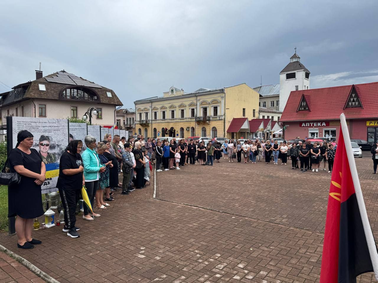 У Косові провели поминальну молебень за полеглими Героями 3