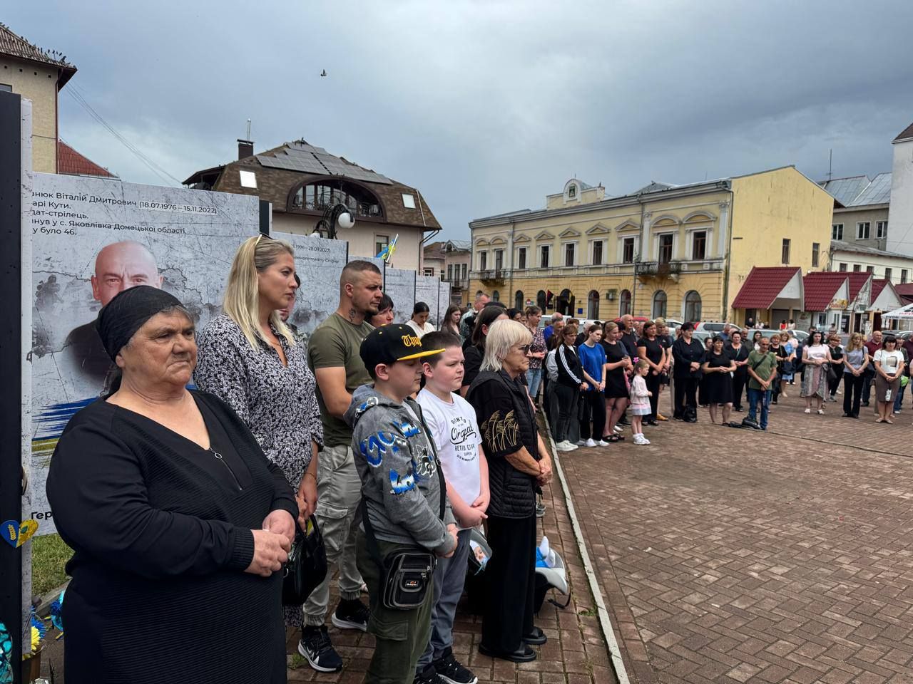 У Косові провели поминальну молебень за полеглими Героями 6