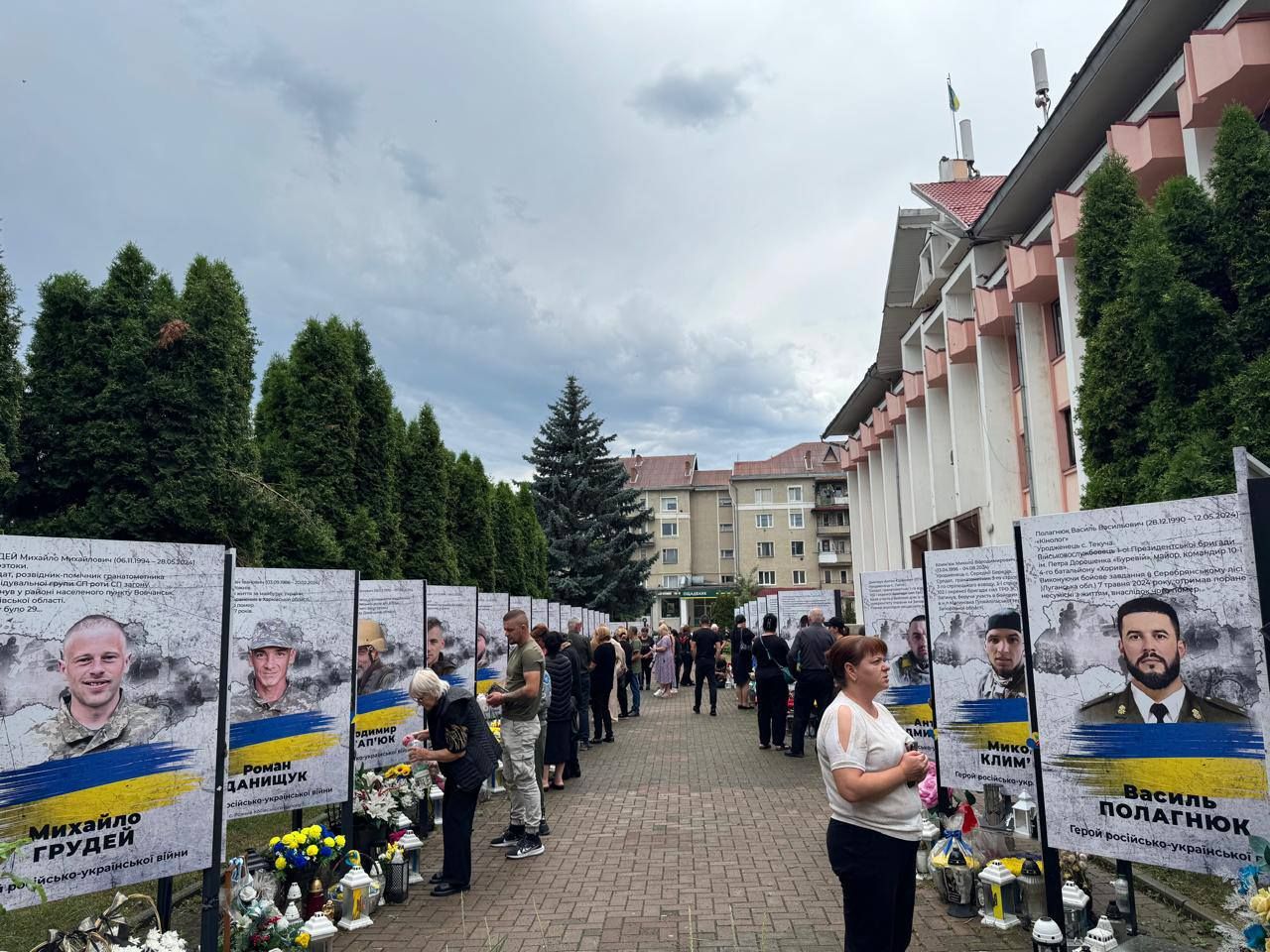 У Косові провели поминальну молебень за полеглими Героями 7