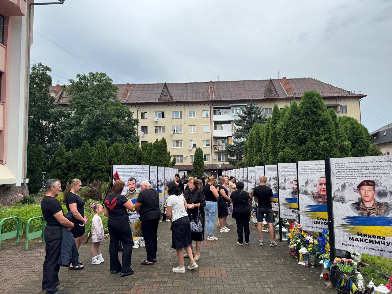 У Косові провели поминальну молебень за полеглими Героями 8