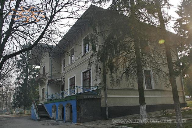 Графський палац Дідушицьких (Дзєдушицьких) у Яблунові, 6 квітня 2009 р. Фото: Замки та храми України 