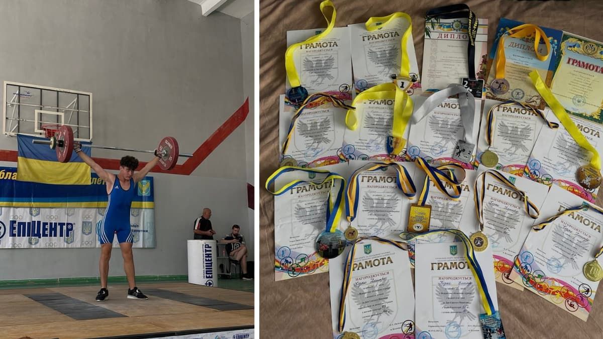 "Усе залежить тільки від тебе": історія спортивного шляху важкоатлета з Коломиї Дмитра Козака