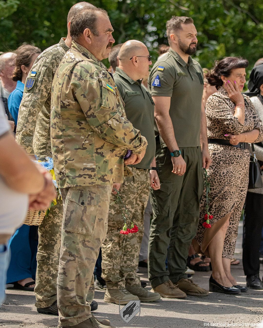 На місці загибелі льотчика з Коломийщини Степана Тарабалки відкрили меморіал 4