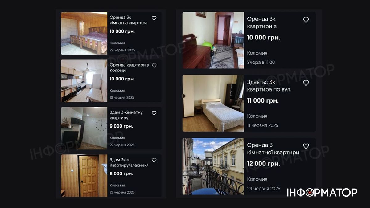 Які зараз ціни на оренду житла в Коломиї 1