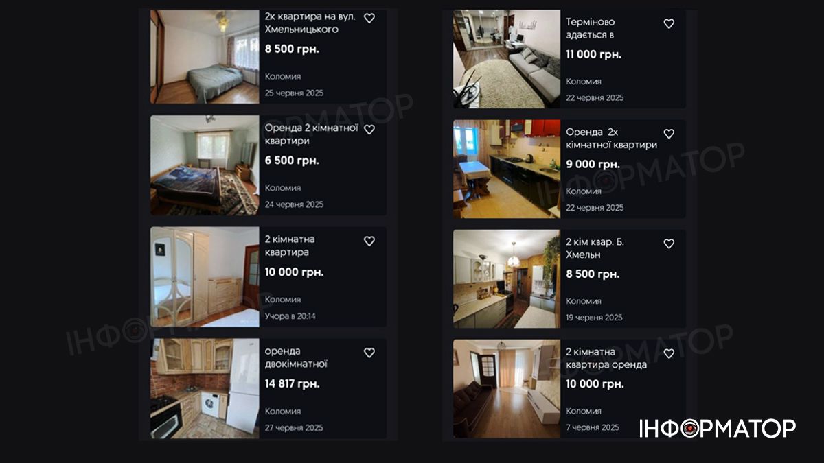 Які зараз ціни на оренду житла в Коломиї 6