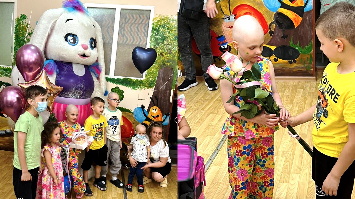 "Це - новий початок": з лікарні на Прикарпатті виписали дівчинку, яка подолала лейкемію 1