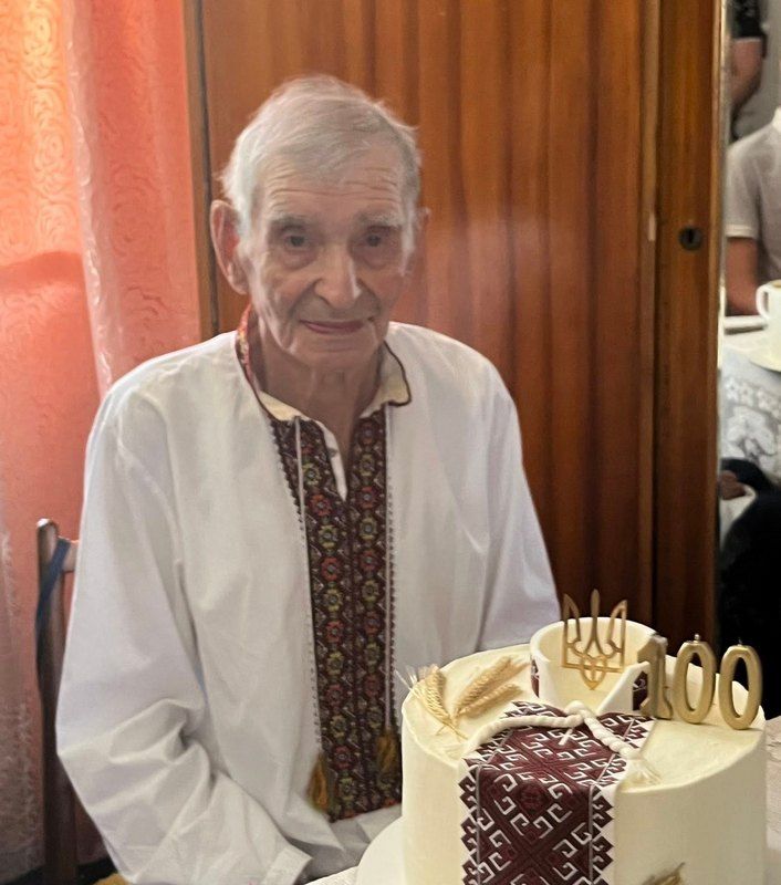 Дмитро Марусяк з Коломийщини святкує 100-літній ювілей 2