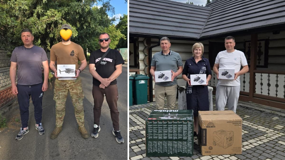 Верховинська громада передала дрони та старлінк військовослужбовцям-землякам 3