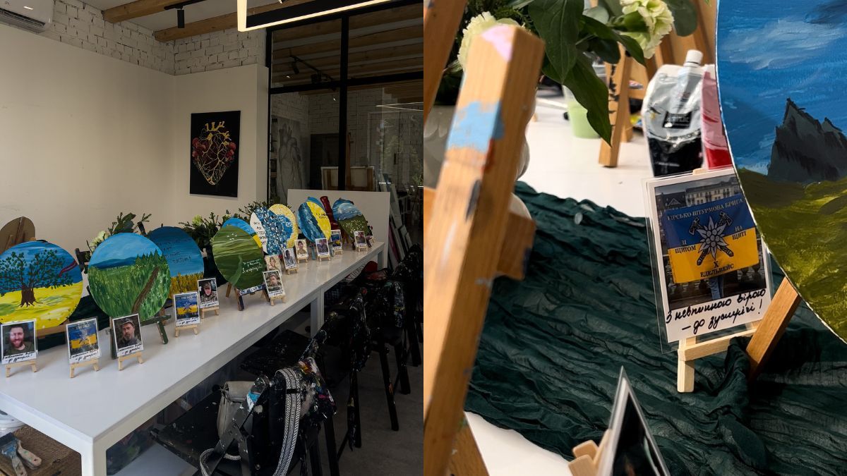 Арттерапію для родин зниклих безвісти та полонених Едельвейсів провели у Коломиї