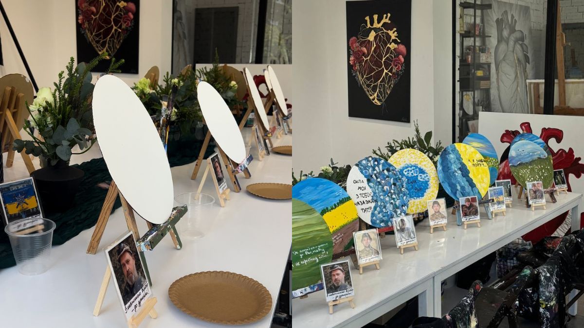 Арттерапію для родин зниклих безвісти та полонених Едельвейсів провели у Коломиї 2