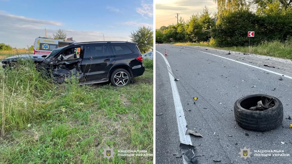 На Львівщині зіткнулись позашляховик і вантажівка: постраждали двоє прикарпатців