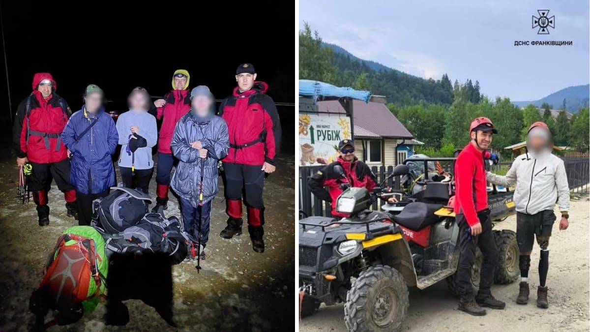 За минулу добу гірські рятувальники тричі надавали допомогу заблукалим туристам