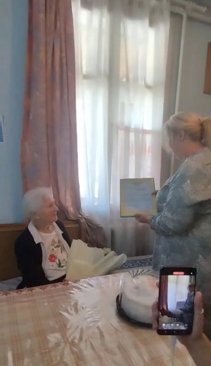 Олені Остапів із Лісного Хлібичина виповнилось 100 років 2