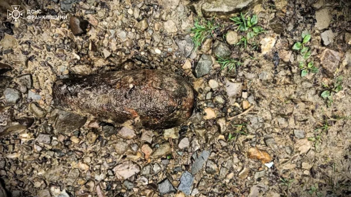 У Ворохті виявили міну часів Другої світової