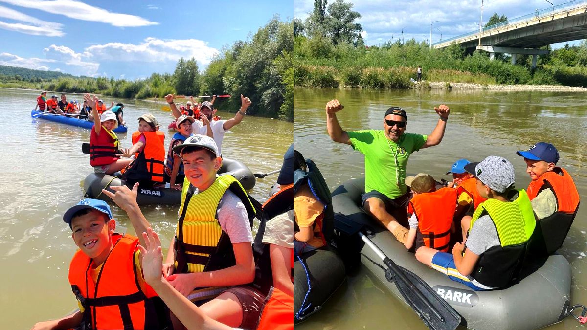 Коломийські пластуни здійснили сплав Прутом