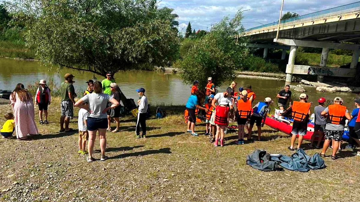 Коломийські пластуни здійснили сплав Прутом 1