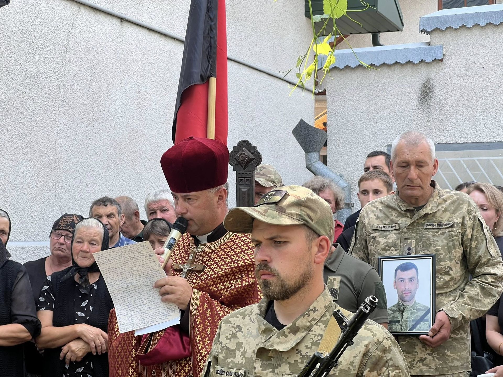У Городенківська громада попрощалась з полеглим Героєм Любомир Козьміна 3