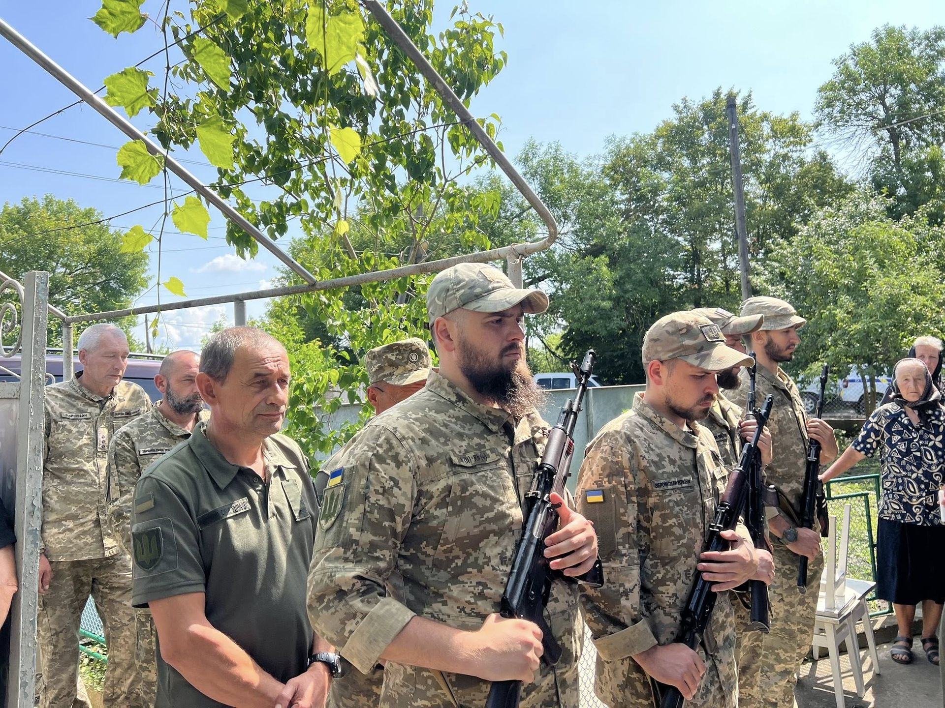 У Городенківська громада попрощалась з полеглим Героєм Любомир Козьміна 5
