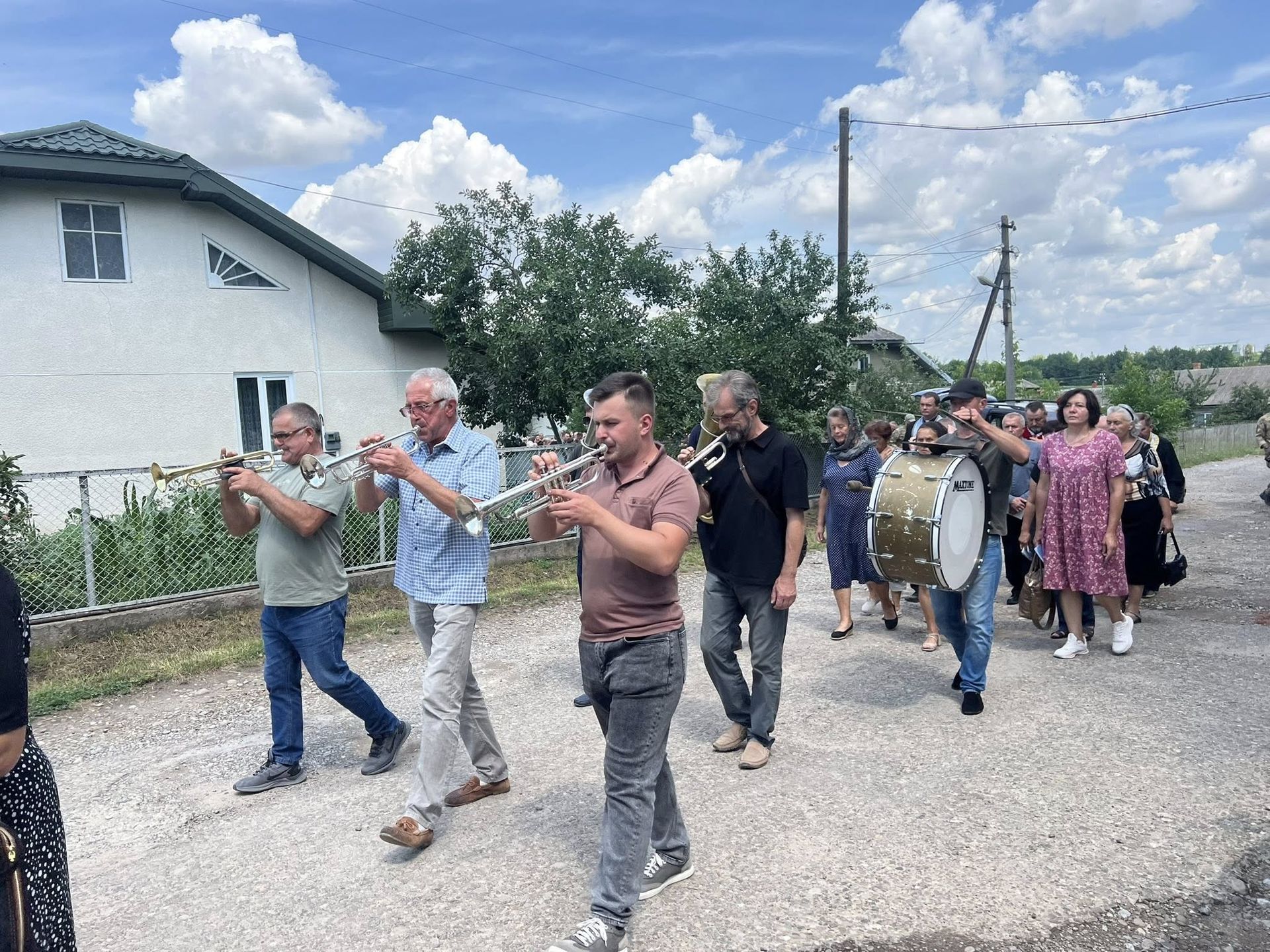 У Городенківська громада попрощалась з полеглим Героєм Любомир Козьміна 19