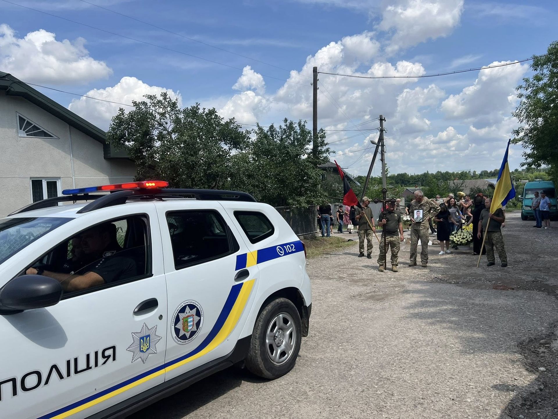 У Городенківська громада попрощалась з полеглим Героєм Любомир Козьміна 20
