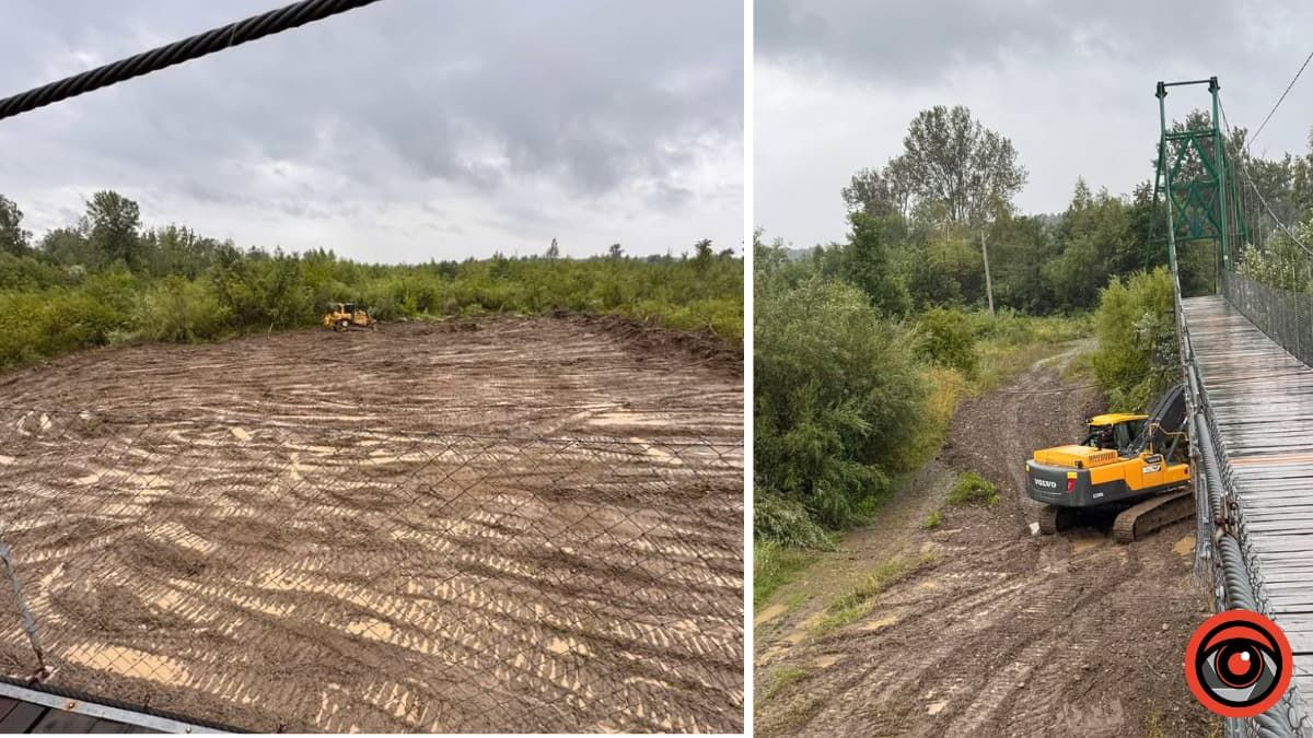 У Коломиї проводять грейдерування біля Стрітенського мосту