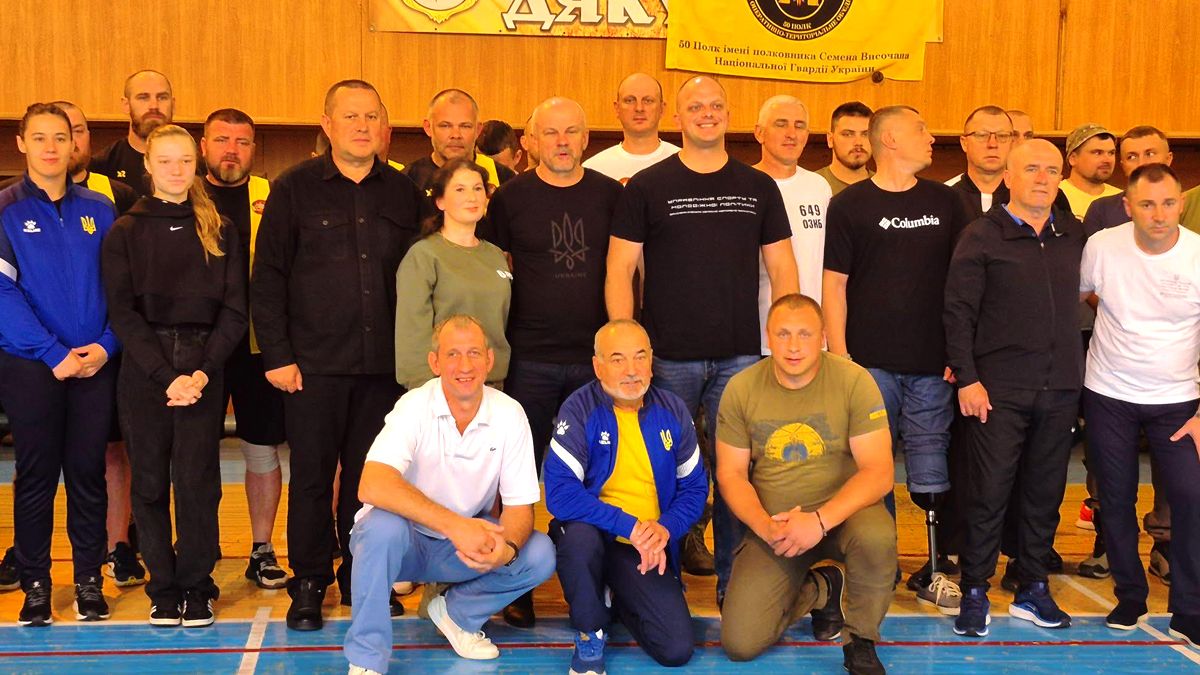 Спортивні ігри «Воля до життя» для ветеранів провели у Надвірній