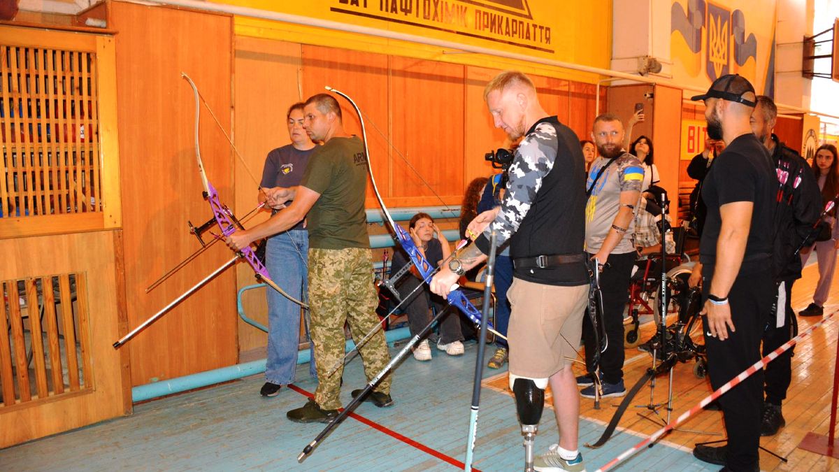 Спортивні ігри «Воля до життя» для ветеранів провели у Надвірній 6