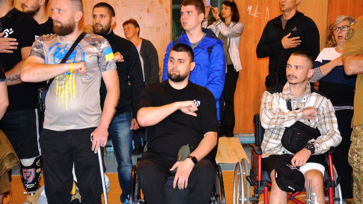 Спортивні ігри «Воля до життя» для ветеранів провели у Надвірній 2