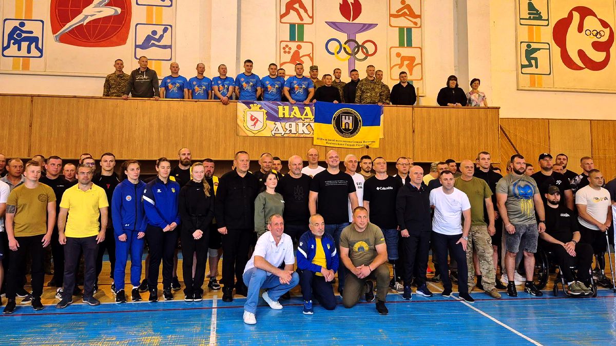 Спортивні ігри «Воля до життя» для ветеранів провели у Надвірній 1