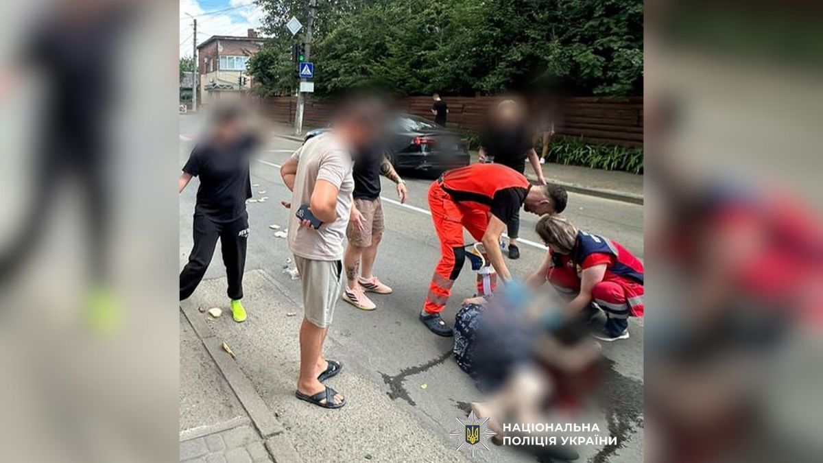 Мотоцикліст збив жінку в Коломиї