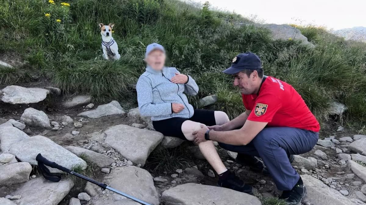 На Івано-Франківщині туристка травмувалась у підніжжі Говерли