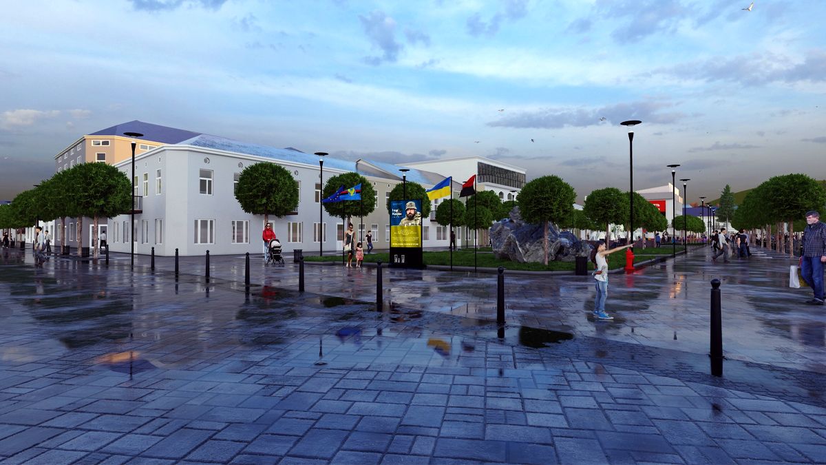 У Коломиї хочуть облаштувати сучасний цифровий меморіал, де транслюватимуть портрети Героїв