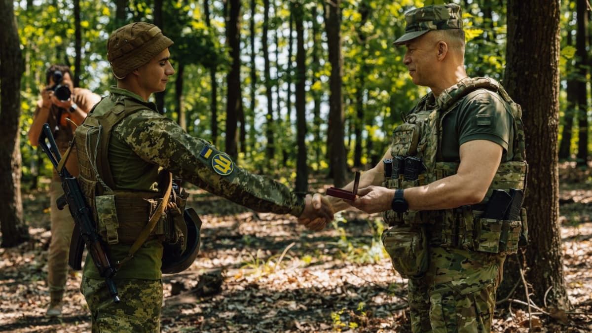 Військовослужбовця з Верховинщини нагородили орденом "За мужність" ІІІ ступеня