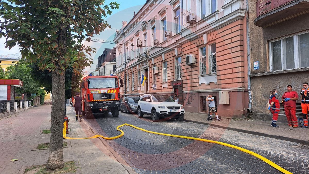 У Коломиї на вулиці Франка сталася пожежа