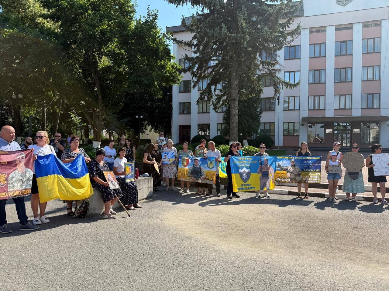 На Коломийщині відбулась акція-нагадування про полонених та безвісти зниклих військовослужбовців 1