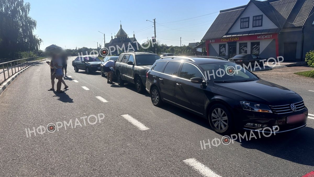 У Марківцях зіткнулися чотири автівки 2