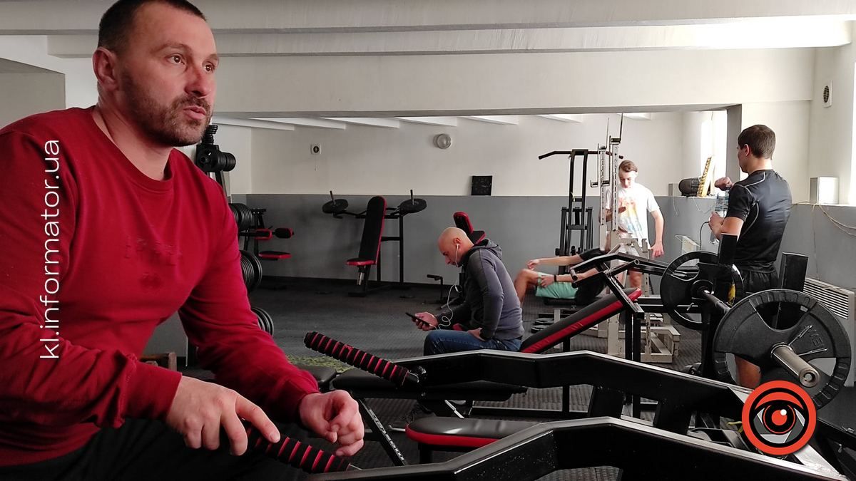 Андрій Спіров у Ветеранському просторі 14,5 у Коломиї, 2021 рік