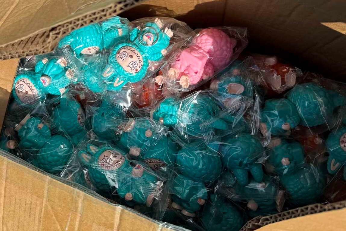 Тисячі підроблених "Лабубу" намагались незаконно ввезти в Україну 1