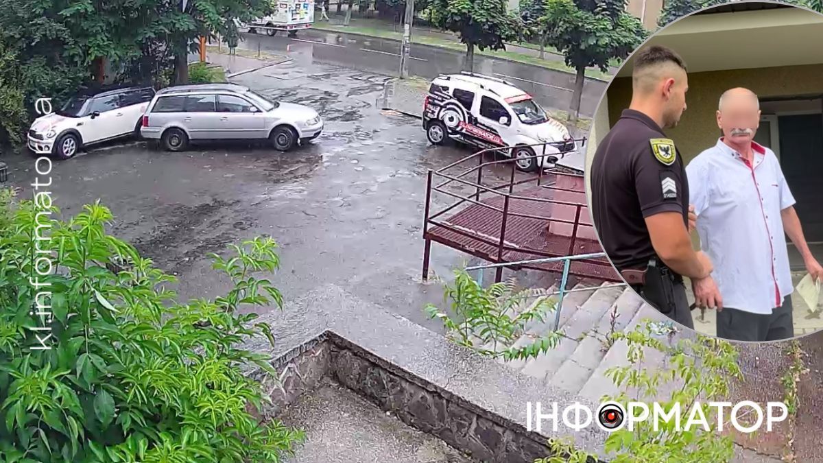 П'яний як чіп водій у Коломиї вдарив машину і намагався втекти від поліції