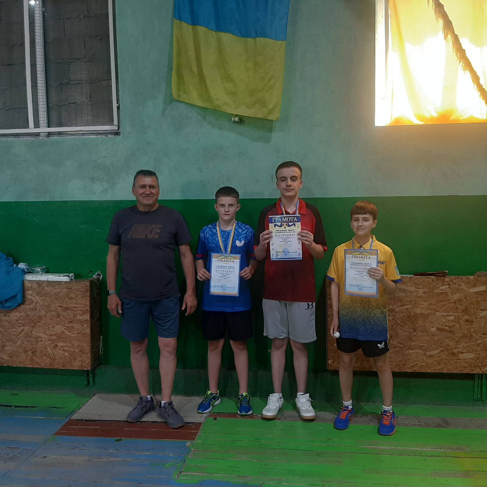 У Коломиї відбувся турнір з настільного тенісу з нагоди Дня молоді 2