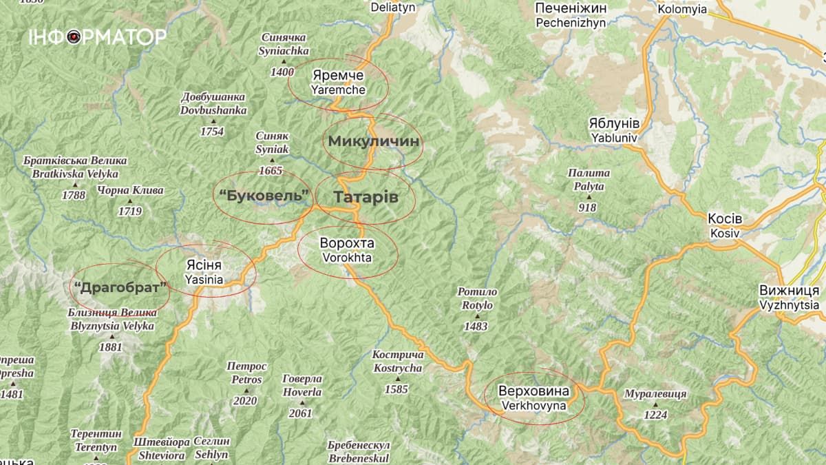 Найпопулярніші для джипінгу локації в Карпатах Найпопулярніші для джипінгу локації в Карпатах