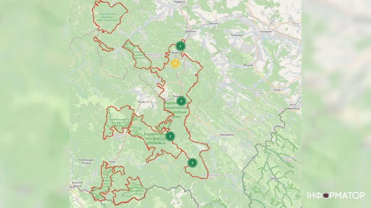 Території природно-заповідного фонду на Прикарпатті Території природно-заповідного фонду на Прикарпатті