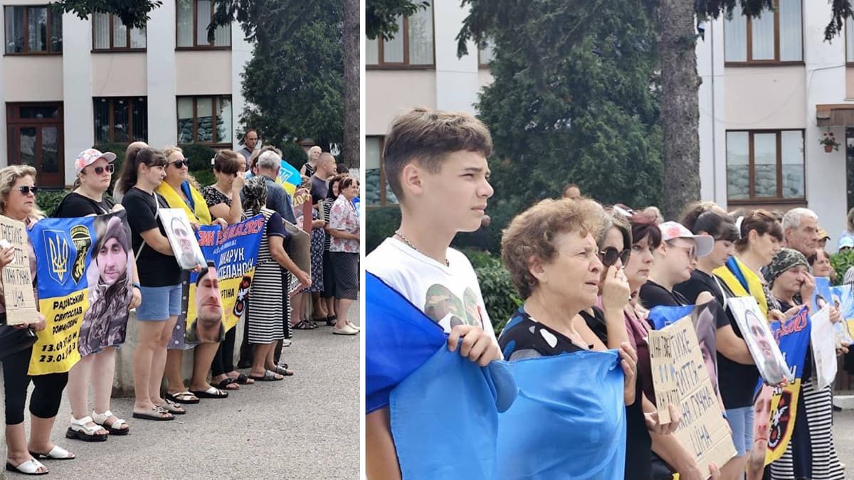 На Коломийщині провели чергову акцію на підтримку полонених та безвісти зниклих захисників